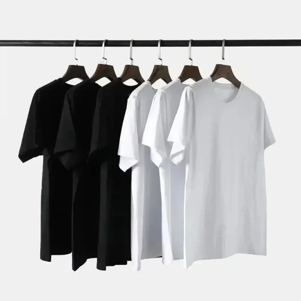 2026 Trendy Brand Printed shirt Summer High-end Light Luxury Men's and Women's Silk Cotton Short-sleeved T-shirt Trendy shirts