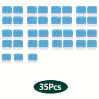 Washing Machine Cleaner Tablets 5/25/35 Count, Lemon Scent, Deep Cleaning, Dirt Remover, Clean Laundry Washer Drum and Tub