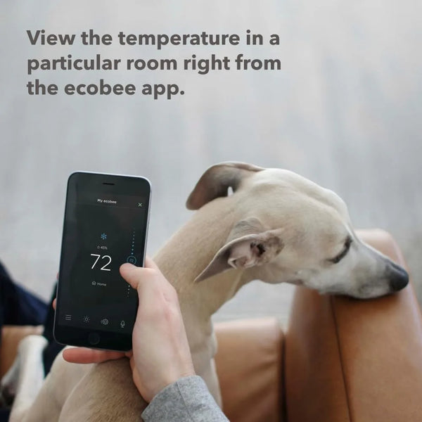 Smart Sensor 2 Pack for Home Comfort Security and Energy Savings Compatible with Smart Thermostats