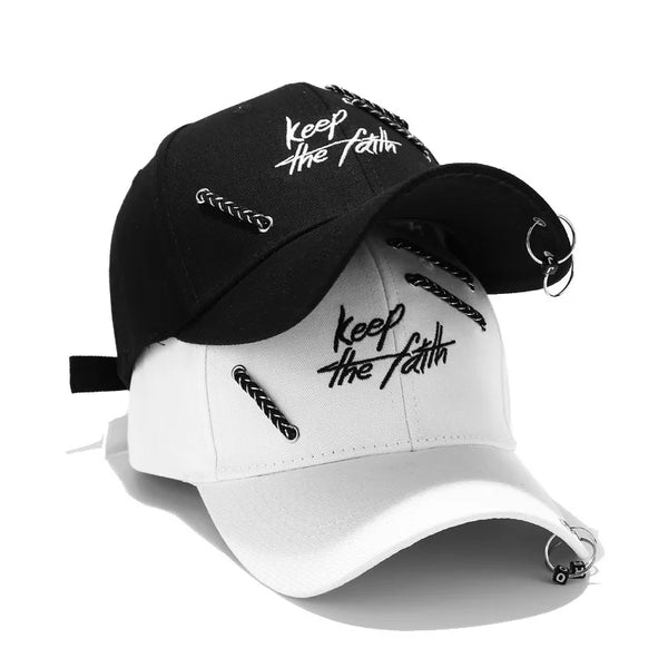 Summer New Embroidery Letter Baseball Cap Men Women Student Iron Ring Sunhat Unisex Outdoor Sports Snapback Fishing Baseball Hat