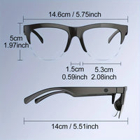 Smart Glasses, Polarized Sunglasses with Speaker,