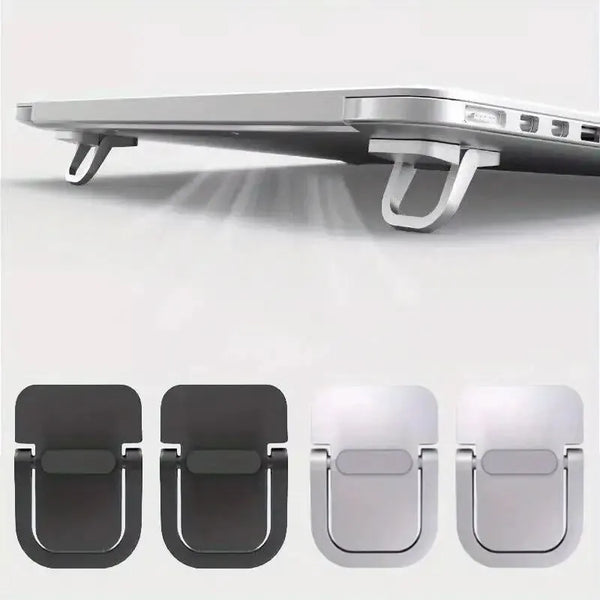 2-Pack Laptop Stand Set with Keyboard Riser & Elevator | Mini Portable  Laptop Supports for Desk