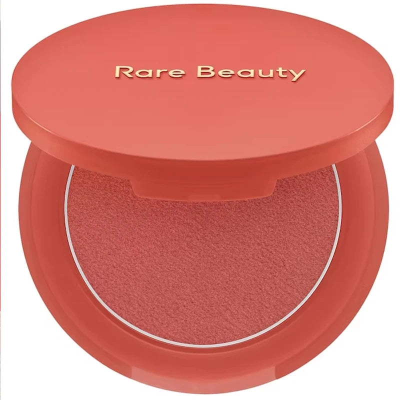 Rare Beauty The Cream To Powder Blush Has A Dreamy Color and A Long-lasting, Blurry Matte Effect Skin Texture Isn't Emphasized